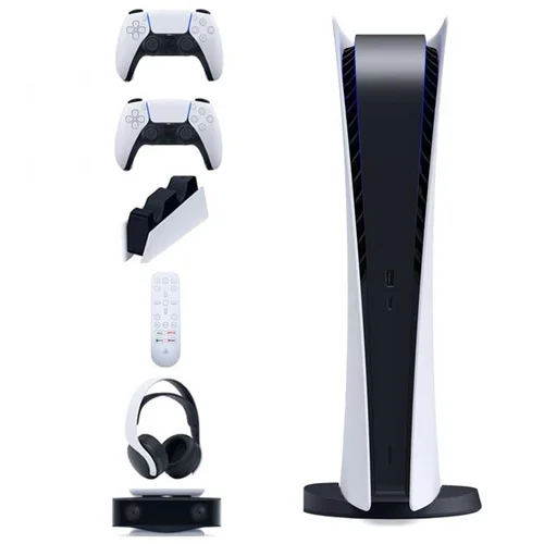 باندل کنسول PS5 Digital به همراه تمام لوازم جانبی