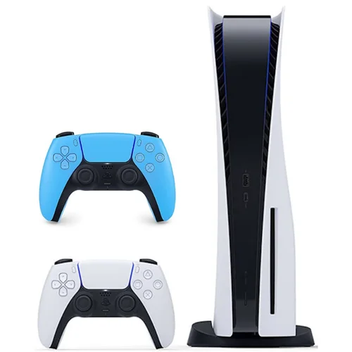 باندل کنسول PS5 Standard به همراه دوال سنس آبی